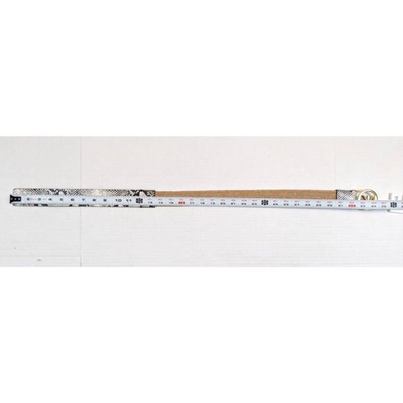 Michael Kors Women Size S/M Snake Skin Stretch Braided Synthetic Belt MSRP $68 - Picture 5 of 6